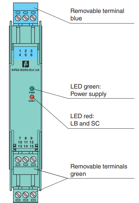 ۱-SMART Current Driver KFD2-SCD2-Ex1.LK - ADLICO:Adli Control Bavar Co